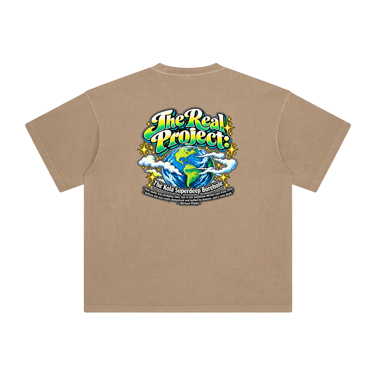 REDEEMED BY THE OF JESUS ACCORDING TO EPHESIANS 1:7 THE REAL PROJECT: THE KOLA SUPERDEEP BOREHOLE T-Shirt