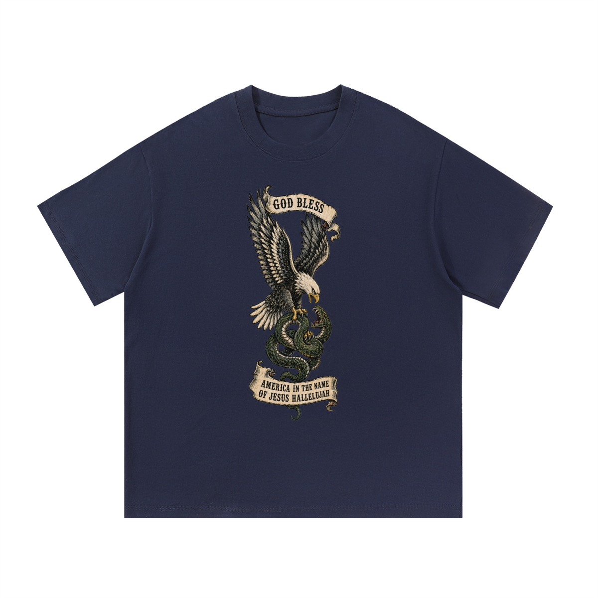GOD BLESS AMERICA IN NAME OF JESUS HALLELUJAH T-Shirt