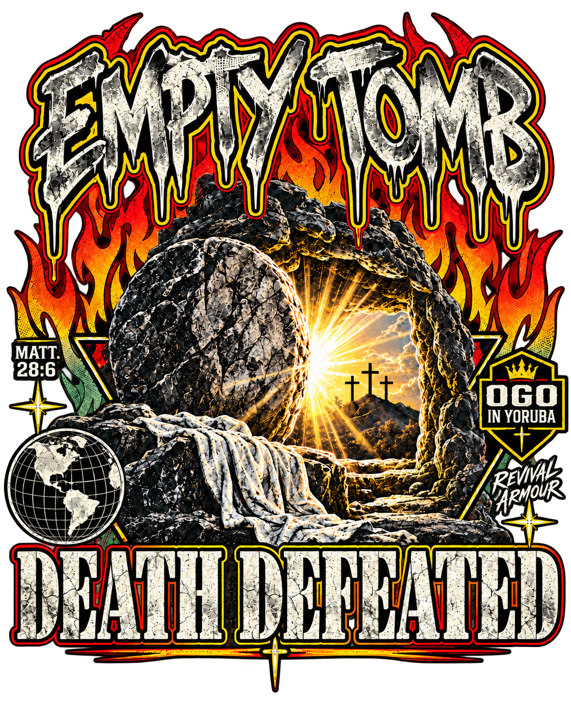 EMPTY TOMB DEATH DEFEATED Hoodie