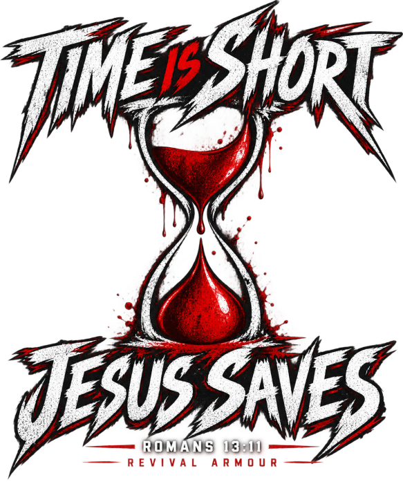 TIME IS SHORT JESUS SAVES ROMANS 13:11 REVIVAL ARMOUR Sweatpants