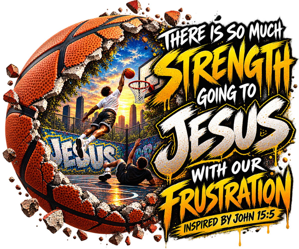 THERE IS SO MUCH STRENGTH GOING TO JESUS WITH OUR FRUSTRATION INSPIRIED BY JOHN 15:5 Kids T-Shirt